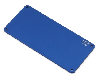 Picture of JConcepts RC10B7/B7D Aluminum Electronics Plate (Blue) (12.3g)