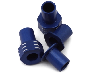 Picture of JConcepts RC10B7 Aluminum Caster Hat Bushings (Blue) (4) (0 & 3mm)