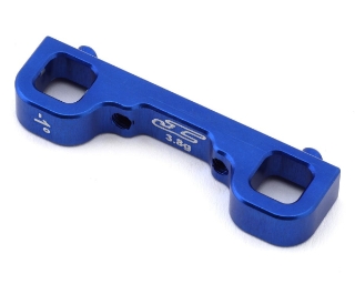 Picture of JConcepts Team Associated RC10B7 Aluminum Arm Mount "C Block" (-1 Deg) (Blue)