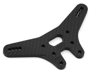 Picture of JConcepts RC10B7 Carbon Fiber Rear Shock Tower (Black) (-2mm)