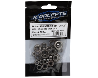 Picture of JConcepts XRAY XB2 24/25 Radial NMB Bearing Set