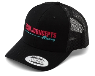 Picture of JConcepts "Retro" Snapback Round Bill Hat (Pink/Teal) (One Size Fits Most)