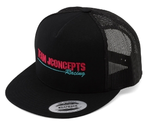 Picture of JConcepts "Retro" Snapback Flatbill Hat (Pink/Teal) (One Size Fits Most)