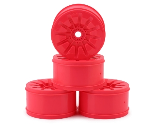 Picture of JConcepts RM2 Pioneer 4.0" Standard Offset 1/8 Truck Wheels (RM2 Pink) (4)