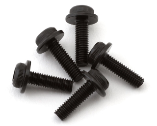 Picture of Kyosho 3x10mm Cap Head Flanged Screws (5)