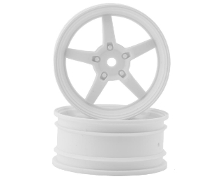 Picture of Kyosho Fazer MK2 5-Spoke TC On-Road Racing Wheels (White) (2)