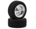 Picture of Kyosho Fazer Pre-Mounted Vintage Sedan Tires (Chrome) (2) (Medium)