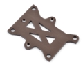 Picture of Kyosho Aluminum Transponder Holder (Gun Metal) (TKI3/TKI4)