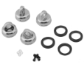 Picture of Kyosho MP10 Aluminum Threaded Big Bore Shock Aeration Cap Conversion Set (4)