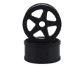 Picture of Kyosho GT2 5-Spoke Wheel (Black) (2) (Use w/KYOIGT004)
