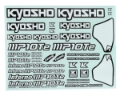 Picture of Kyosho MP10Te Decal Sheet