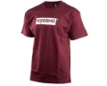 Picture of Kyosho Box Logo Beefy T T-Shirt (Burgundy) (L)