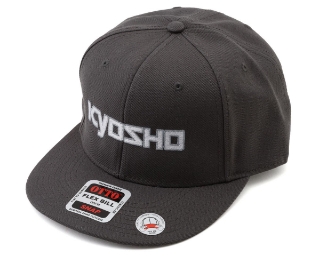 Picture of Kyosho Snapback Flatbill Hat (Grey) (One Size Fits Most)