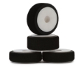 Picture of Kyosho MB-010 Pre-Mounted Sponge Tire Set (4) (Front/Rear) (Medium)