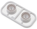 Picture of Kyosho Mini-Z AWD Multi Wheel (White) (2) (1mm Offset)