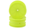 Picture of Kyosho Optima 2.2" Front Dish Wheels (Yellow) (2)