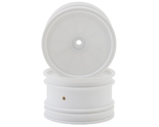 Picture of Kyosho Optima 2.2" Rear Dish Wheels (White) (2)