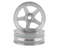 Picture of Kyosho 5-Spoke Front Wheel (Satin Chrome) (2) (2014 Beetle)