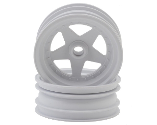 Picture of Kyosho Scorpion 2.2 Front Wheels (White) (2)