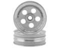Picture of Kyosho Tomahawk Front Wheels (Satin Chrome) (2)