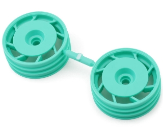 Picture of Kyosho Ultima '87 WC Worlds Spec 50mm 8D Front Wheels (Peppermint) (2)