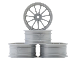 Picture of Yokomo 11-Spoke Touring Car Wheels (Grey) (4) (Medium Narrow)