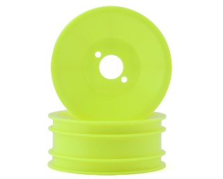 Picture of Yokomo 870C Super Dog Fighter 2.2 Front Wheels (Fluorescent Yellow) (2)