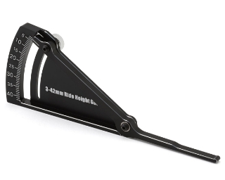 Picture of Yokomo Off-Road Aluminum Ride Height Gauge (Black) (3-42mm)
