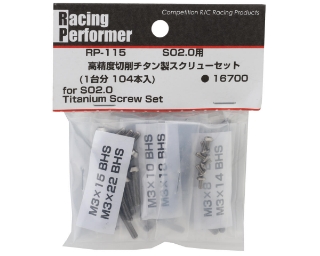 Picture of Yokomo SO2.0 High Precision Machined Titanium Screws Set (Natural)