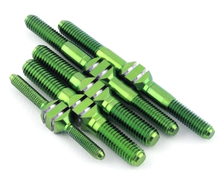 Picture of J&T Bearing Co. Associated RC8B4.1/RC8B4.1e Titanium "Milled" Turnbuckle (Green)