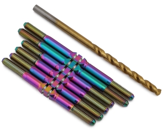 Picture of J&T Bearing Co. Custom Works Outlaw 5 Titanium "Milled'' XD Turnbuckles