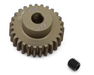 Picture of J&T Bearing Co. Lightweight Hard Anodized 48P Aluminum Pinion Gear (27T)