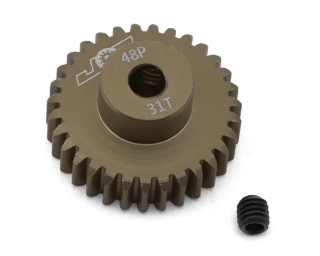 Picture of J&T Bearing Co. Lightweight Hard Anodized 48P Aluminum Pinion Gear (31T)