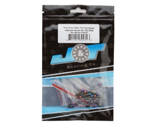 Picture of J&T Bearing Co. TLR 22 5.0 Elite Flat Top Upper Titanium Screw Kit (Oil Slick)