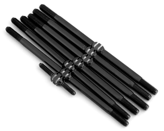 Picture of J&T Bearing Co. TLR 8IGHT-XT Titanium "Milled" Turnbuckle (Black)