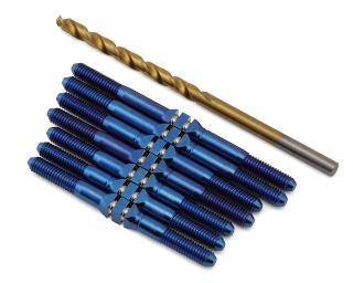 Picture of J&T Bearing Co. XRAY XB4 '23 Titanium "Milled'' XD Turnbuckles (Blue)