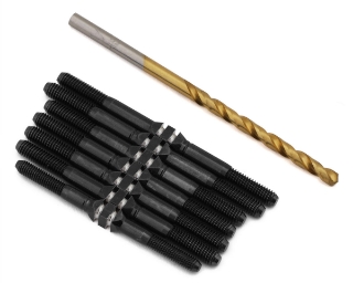 Picture of J&T Bearing Co. XRAY XB4 '25 Titanium "Milled'' XD Turnbuckles (Black)