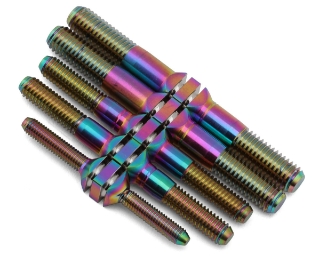 Picture of J&T Bearing Co. XRAY XB8/XB8E '23 Titanium "Milled'' Turnbuckles (Oil Slick)