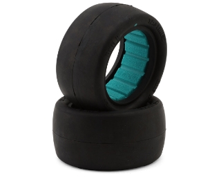 Picture of TZO Tires One 2.2" Rear 1/10 Slick Buggy Tire (2) (Teal)