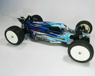 Picture of Leadfinger Racing XRAY XB2 A2 1/10 Buggy Body w/Tactic Wings (Clear)