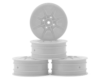 Picture of JConcepts Pioneer 2.2 4WD Front Buggy Wheels (White) (4) (22X-4, XB4, B74.1) w/12mm Hex