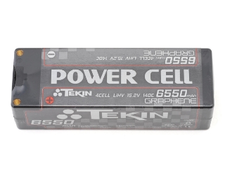 Picture of Tekin Power Cell 4S HV LCG LiHV Battery 140C (15.2V/6550mAh)