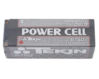 Picture of Tekin Titanium Power Cell 4S Brick LiPo Battery 140C (14.8V/6750mAh)