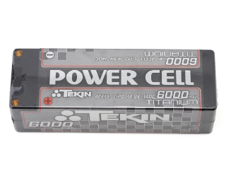 Picture of Tekin Titanium Power Cell 4S LCG Brick LiPo Battery 140C (14.8V/6000mAh)