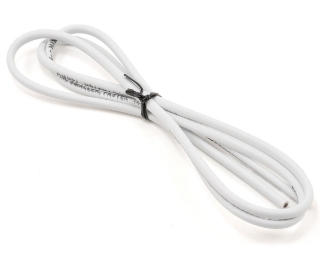 Picture of Tekin 12awg Silicon Power Wire (White) (3')