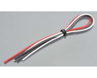 Picture of Tekin 16awg Silicon Power Wire 3pcs 12  Red/Blk/White