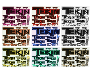 Picture of Tekin 3x5 Multi-Color Decal Set (9)