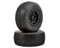 Image de AKA Gridiron SC Pre-Mounted Tires (SC5M) (2) (Black) w/12mm Hex