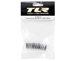 Picture of Team Losi Racing Front Shock Spring Set (4.1 Rate/Black) (TLR 22)