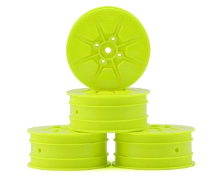 Picture of JConcepts Pioneer 2.2 4WD Front Buggy Wheels (Yellow) (4) (22X-4, XB4, B74.1) w/12mm Hex